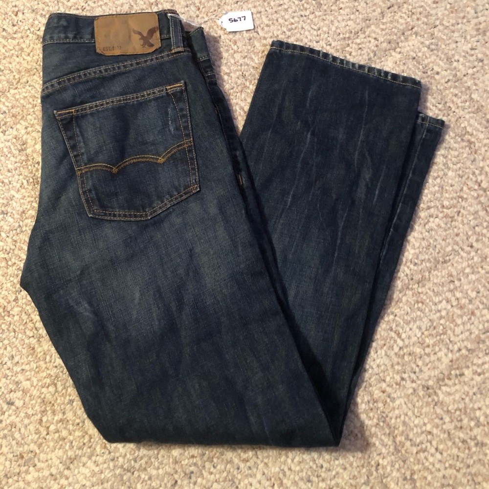 American Eagle Jeans New Tag 28 x 30 Straight 5677